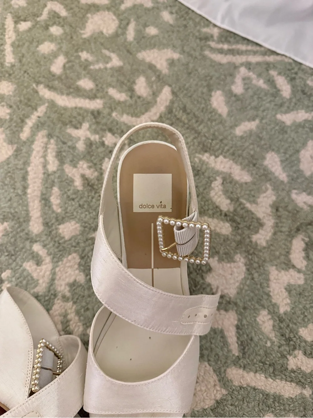 Dolce Vita - Bobby Pearl Heels White Pearls